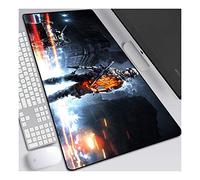 Mouse Mat Battlefield Speed Gaming Mouse Pad | 700 x 300mm | 3mm-Thick Base | XL Mousepad | Multipurpose Mouse Mat | Perfect precision and speed,E