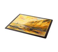 MOUSE MAT - Beachy Head Cliffs & Lighthouse, Eastbourne - Vintage Art Style