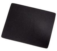 Hama Mouse Mat (Mousepad Mouse Mat 22.3 x 18.3 cm, Ultra Slim, Ideal for Office or Video Games, Non-Slip Backing, Durable) Black