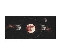 Mouse Mat Black 90 x 40 cm Starry Sky Large Office Desk Mat G216