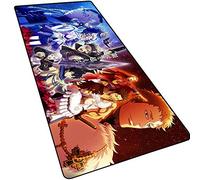 Mouse Mat Black clover Speed Gaming Anime Mouse Pad | XXL Mousepad |900 x 400mm Large Size| 3mm-Thick Base | Perfect precision and speed, A