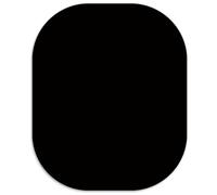 Mouse Mat, Black Mouse Pad, Washable Small Mousepads Cute Mini Rubber Mousemat with Non-Slip Base Computer Mouse Mats Portable for Office Laptop Working Studying