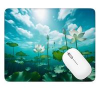 Mouse Mat Blue Sky Gaming Mouse Pad 200 x 150 x 3 mm, Stitched Edges, Q-860