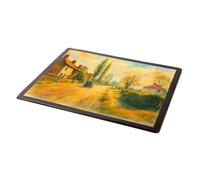 MOUSE MAT - Brickley Estate, Hutton - Vintage Art Style