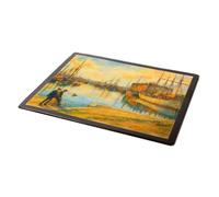 MOUSE MAT - Bridgwater. The Docks - Vintage Art Style