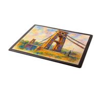 MOUSE MAT - Bristol. Clifton Suspension Bridge (c) - Vintage Art Style