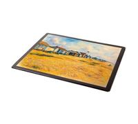 MOUSE MAT - Bungalows looking North West, Snettisham - Vintage Art Style
