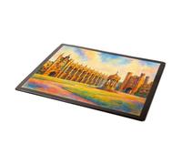 MOUSE MAT - Cambridge Kings College from the River - Vintage Art Style