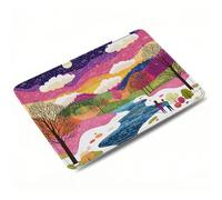 Mouse Mat Cartoon Gaming Mouse Pad, Optimised for Gaming Sensors, Moderate Surface Friction, Improved Precision and Speed, Non-Slip Mousepad for Computers, Laptop, PC, 30 x 25 x 3 mm, Colorful 0o-57