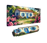 Mouse Mat Cartoon, Large Gaming Mouse Pad 1000x500 mm, Desk Mat with Rubber Base, Mousepad with Waterproof, Soft Smooth Surface, Desk Pad with Stitched Edges for Keyboard Gaming Home Office Work C-70