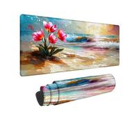 Mouse Mat Cartoon, Large Gaming Mouse Pad 1000x500 mm, Desk Mat with Rubber Base, Mousepad with Waterproof, Soft Smooth Surface, Desk Pad with Stitched Edges for Keyboard Gaming Home Office Work X-83