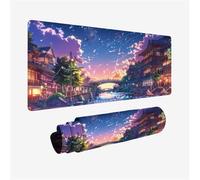 Mouse Mat Cartoon Mouse Pad Large 1000x500mm, Desk Mat Landscape Mousepad, Desk Pad with Non-Slip Base, Extended Waterproof Mousemat, Stitched Edges Keyboard Matt, Office Accessories, Gifts H2-471