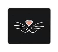 Mouse Mat Cat Nose Mousepad Non-Slip Mousepads Waterproof Mice Pad For Work Computers Gaming M