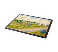 MOUSE MAT - Chalets, Devon Coast Country Club - Vintage Art Style