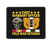 Mouse Mat Chief Warrant Officer Emblem Cw3 Cold War Veteran Mousepad Study