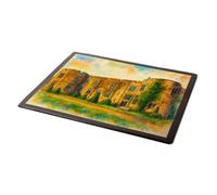 MOUSE MAT - Chirk Castle - Vintage Art Style