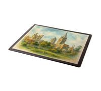 MOUSE MAT - Christ Church Cathedral, Oxford - Vintage Art Style