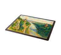 MOUSE MAT - Clifton Suspension Bridge, Bristol (c) - Vintage Art Style
