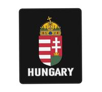 Mouse Mat Coat of Arms of Hungary Flag Hungarians Emblem Mouse Pad Study