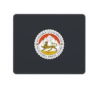 Mouse Mat Coat Of Arms Of South Ossetia Comfortable Mouse Pad Stitched Edges Mice Mat For Laptop Work Pc 25X30Cm