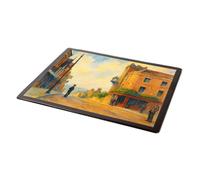 MOUSE MAT - Colchester. North Hill & St Peter's Church - Vintage Art Style