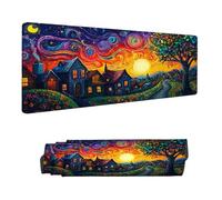 Mouse Mat Color Gaming Mouse Pad 500 x 250 MM XXL Extended Desk Mat, Keyboard Mousepad Cabin, Water-Resistant Surface and Non-Slip Base Mousemat, Gaming Home Office Desk Accessories for Men H-6281