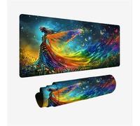 Mouse Mat Colorful Mouse Pad Large 800x400mm, Desk Mat Wing Mousepad, Desk Pad with Non-Slip Base, Extended Waterproof Mousemat, Stitched Edges Keyboard Matt, Home Office Accessories, Gifts H2-269
