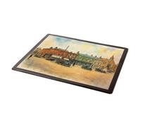 MOUSE MAT - Corn Hill, Bury St Edmunds (b) - Vintage Art Style