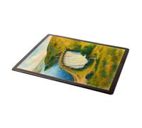 MOUSE MAT - Craig Goch Dam, Elan Valley (c) - Vintage Art Style
