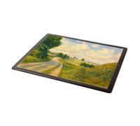 MOUSE MAT - Creeton Road, Little Bytham - Vintage Art Style
