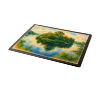 MOUSE MAT - Crook O' Lune, The Hermitage, Caton - Vintage Art Style