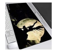 Mouse Mat Death note 900x400mm Anime Mouse Pad, Extended mouse mats, XXL Large Professional Gaming Mouse Mat with 3mm-Thick Rubber Base, for Desktop PC, F