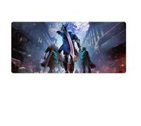Mouse Mat Devil May Cry 5 Speed Gaming Mouse Pad | XXL Mousepad |900 x 400mm Large Size| 3mm-Thick Base | Perfect precision and speed, B