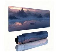 Mouse Mat Dragon xxl 1000x500x3mm Desk Pad Mountain Gaming Mouse Mat with Waterproof Surface Wear-Resistant, Durable, Non-Slip Rubber Base Improves Speed and Accuracy for Christmas Decorations W1-198