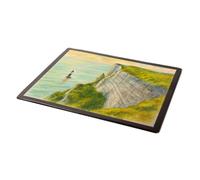 MOUSE MAT - Eastbourne. Beachy Head (c) - Vintage Art Style