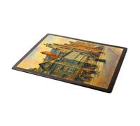 MOUSE MAT - Edinburgh. John Knox's House (c) - Vintage Art Style