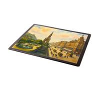 MOUSE MAT - Edinburgh. Princes Street (c) - Vintage Art Style