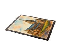 MOUSE MAT - Edinburgh. St Mary's Cathedral - Vintage Art Style