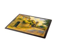 MOUSE MAT - Ellen Terry's Cottage Strand Gate Winchelsea - Vintage Art Style