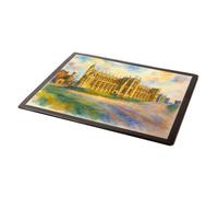 MOUSE MAT - Exterior Of St George's Chapel, Windsor (a) - Vintage Art Style
