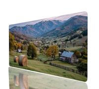 Mouse Mat Farm Large Gaming Mouse Pad 32x16x0.12Inch, Desk Mat Large as Mousepad for Laptop Desktop Pc Gaming Keyboard Improve Accuracy and Speed, Mountain Mousemat for Desk Decor Gifts Model-5939