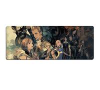 Mouse Mat Final fantasy 900x400mm Extra Large Mouse Pad,Gaming Mousepad, Anti-slip Natural Rubber Gaming Mouse Mat with 3mm Locking Edge, T