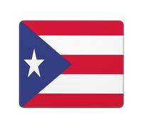 Mouse Mat Flag Puerto Rico Improves Speed And Precision Mouse Pad Comfortable Mice Mat For Home Office Laptop 25X30Cm