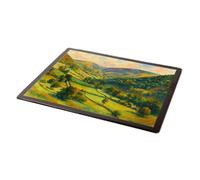 MOUSE MAT - From Horseshoe Pass to Eglwyseg Mountains - Vintage Art Style