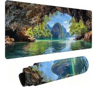 Mouse Mat Gaming Mouse Pad Landscape Large Desk Mat 1200x600 mm J0-786 | Long Mousepad, Waterproof Desk Protector Mats, Durable Stitched Edges, Non-Slip Rubber Base, Computer Keyboard Accessories
