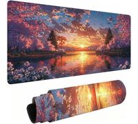 Mouse Mat Gaming Mouse Pad Landscape Large Desk Mat 600x300 mm J0-682 | Long Mousepad, Waterproof Desk Protector Mats, Durable Stitched Edges, Non-Slip Rubber Base, Computer Keyboard Accessories