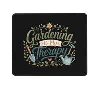 Mouse Mat Gardening is My Therapy Mouse Pad Work 25x30cm