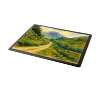 MOUSE MAT - Glen Nevis, Fort William (a) - Vintage Art Style