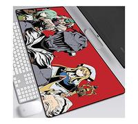 Mouse Mat Goblin Slayer 900x400mm Anime Mouse Pad, Extended mouse mats, XXL Large Professional Gaming Mouse Mat with 3mm-Thick Rubber Base, for Desktop PC, H