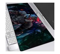 Mouse Mat Goblin Slayer XXL Anime Mouse Pad, Speed Gaming Mouse Mat, Extra Large 900 x 400 x 3mm, Water-Resistant Mousepad with Non-Slip Rubber Base,Smooth Cloth Surface for computer PC, C
